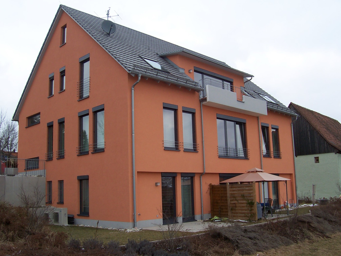 Fassadengestaltung vom Malerbetrieb Brauneis